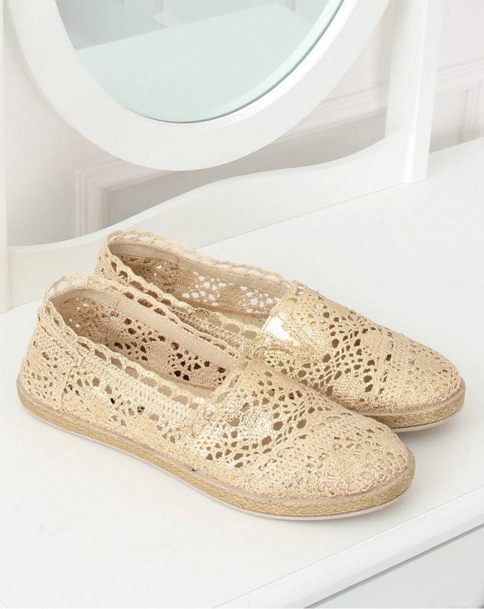 Espadrile culoarea galben 128033