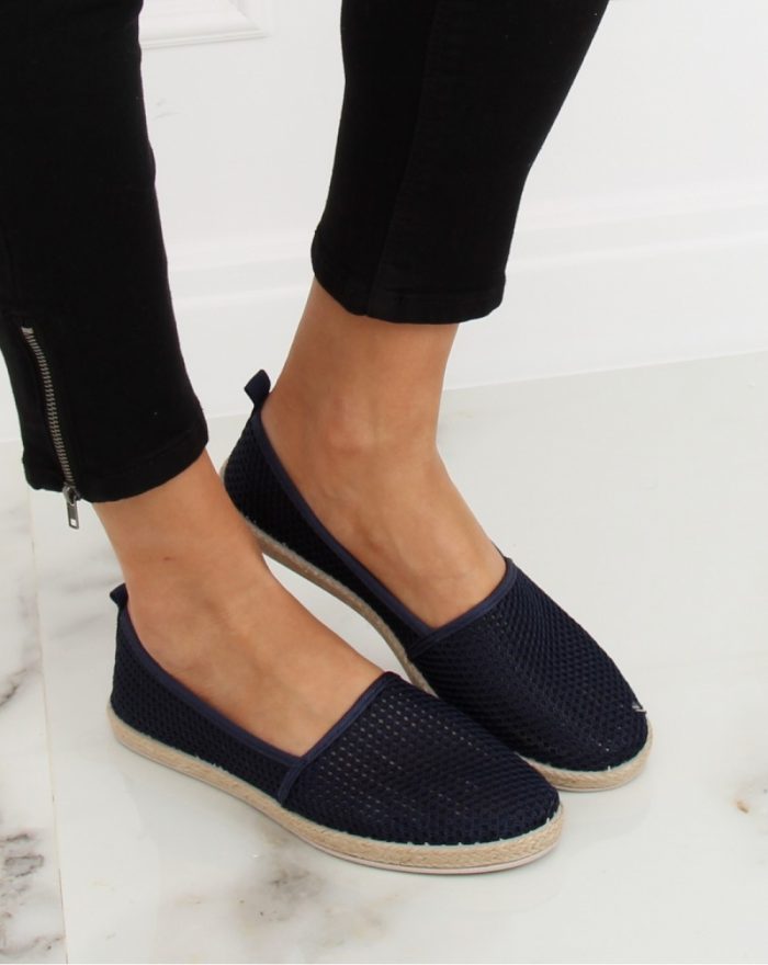 Espadrile culoarea Bleumarin 128064