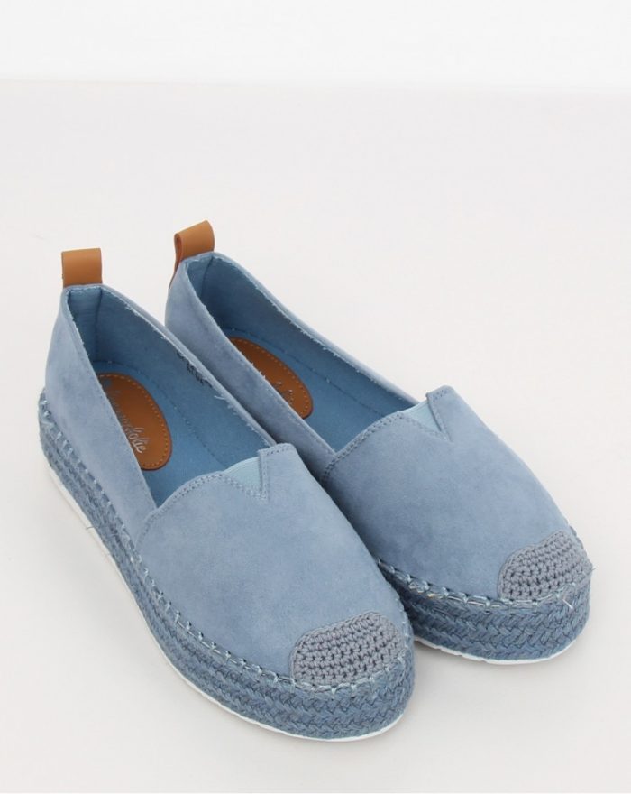 Espadrile culoarea albastru 128324