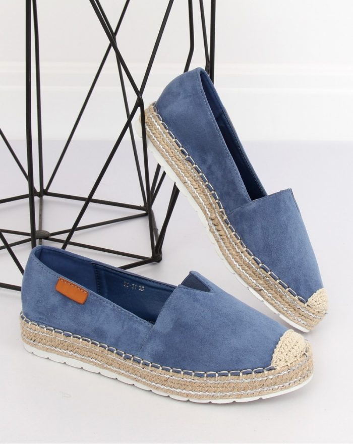 Espadrile culoarea albastru 128371