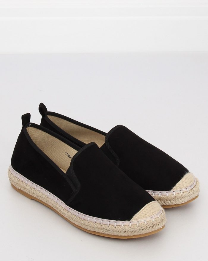 Espadrile culoarea negru 128446