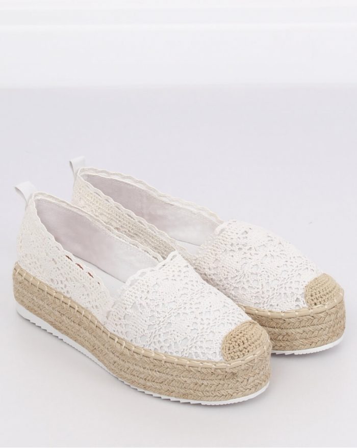 Espadrile culoarea alb 129084