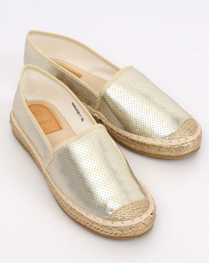 Espadrile culoarea galben 129089