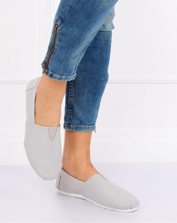 Slip on culoarea gri 129867