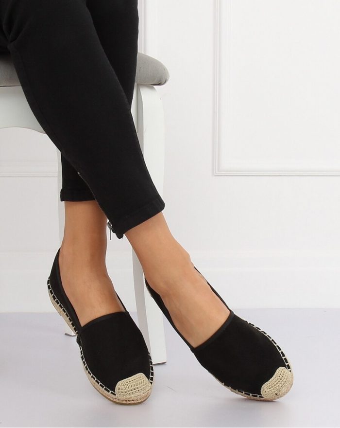 Espadrile culoarea negru 132406