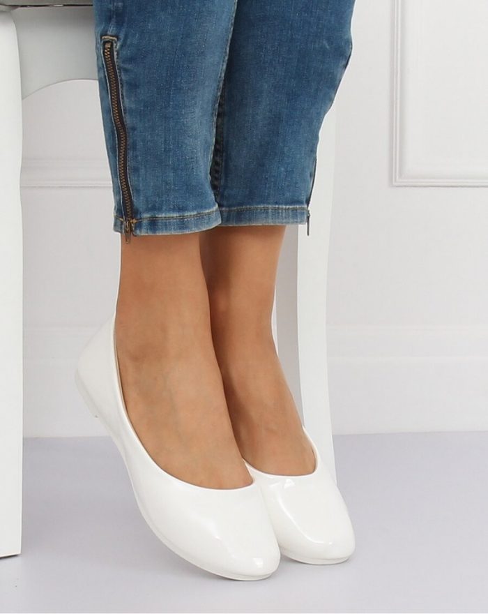Balerini culoarea alb 132675