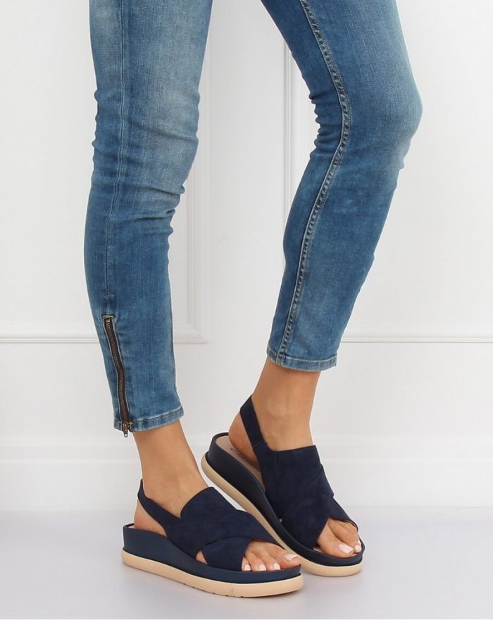 Sandale culoarea Bleumarin 131323
