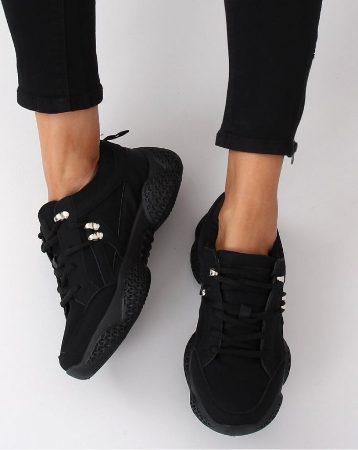 ~Buty sportowe culoarea negru 134254