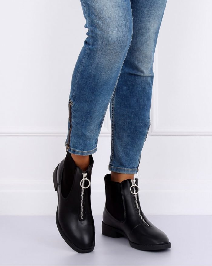 Botine culoarea negru 134779