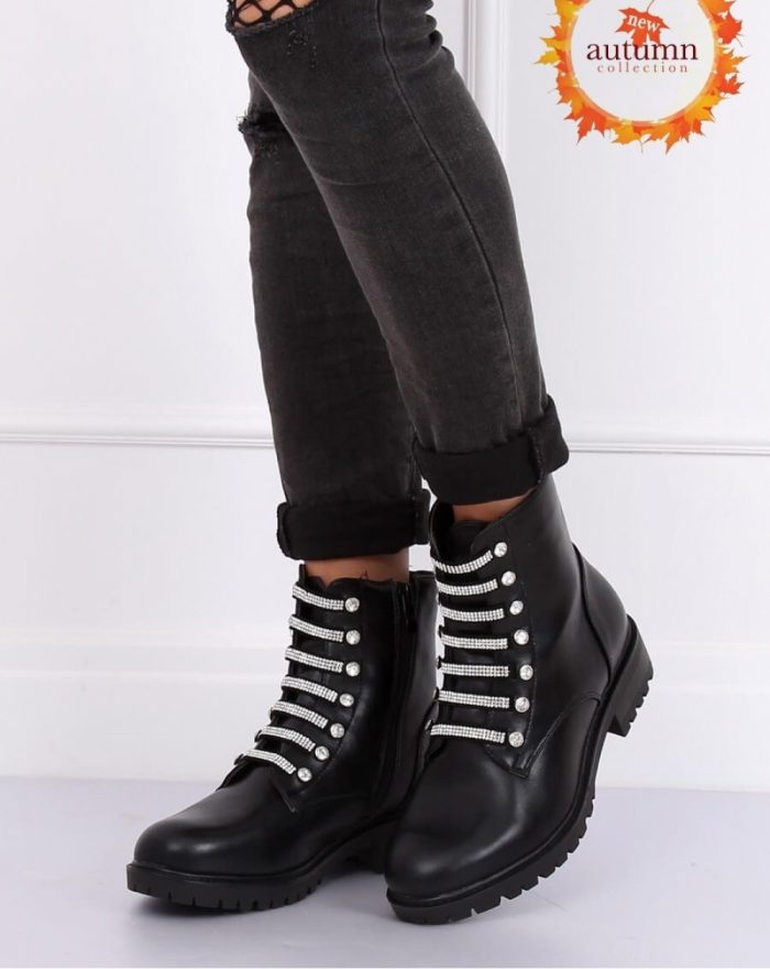 Botine culoarea negru 134795