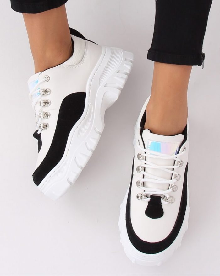 Pantofi de sport culoarea alb 135117