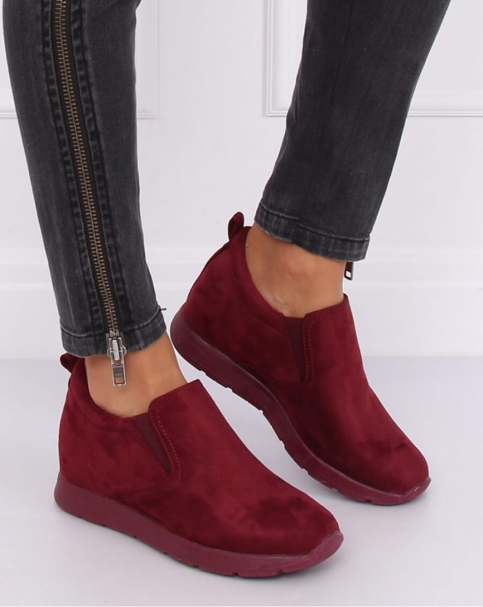 Botine culoarea roşu 135188