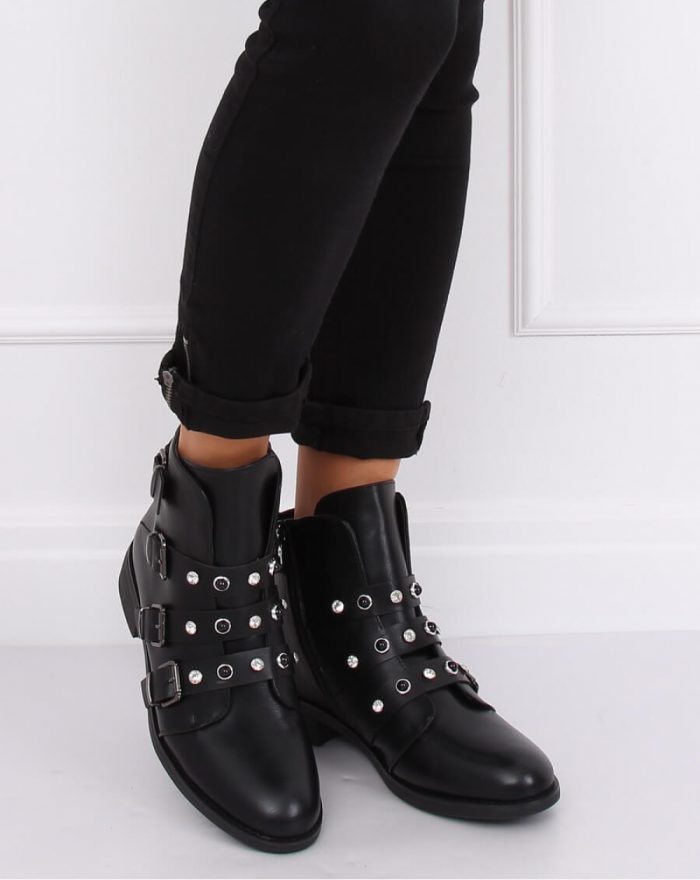Botine culoarea negru 135404
