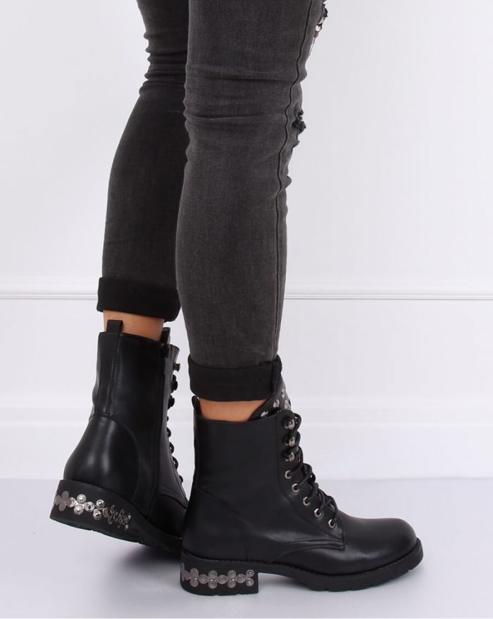 Botine culoarea negru 136227