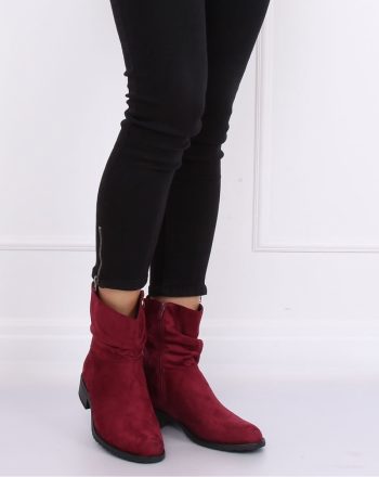 Botine culoarea roşu 136945