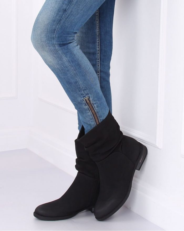 Botine culoarea negru 137211