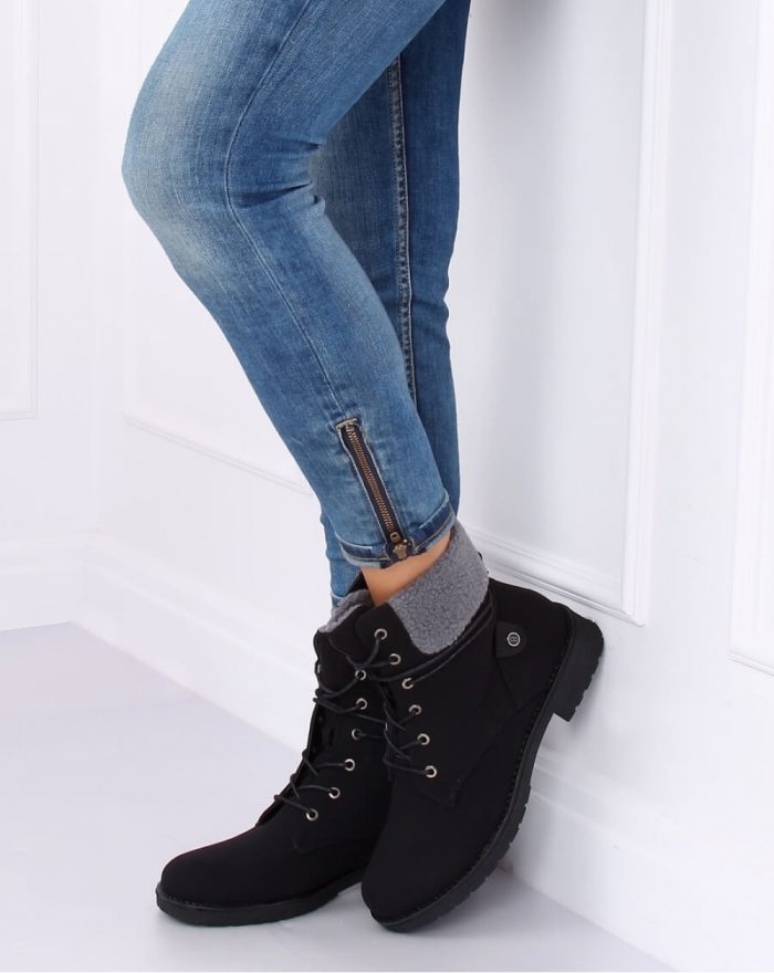Bocanci culoarea negru 137308