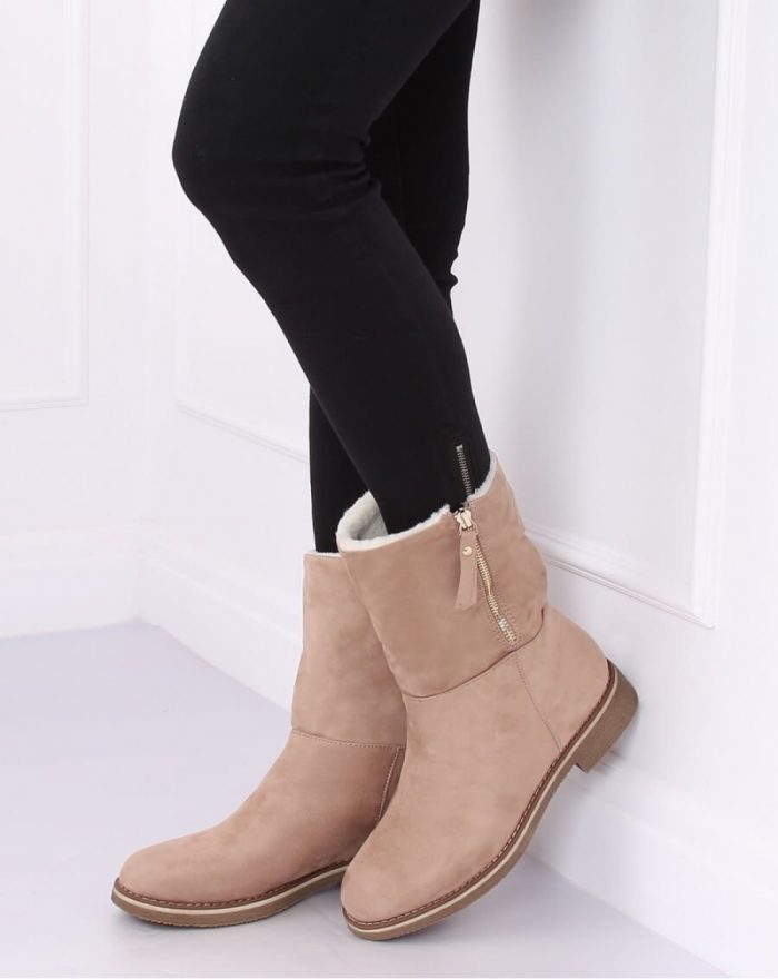 ~Botki culoarea bej 137789