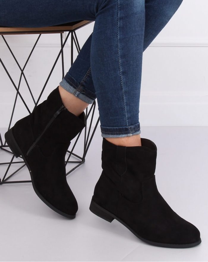 Botine culoarea negru 140299