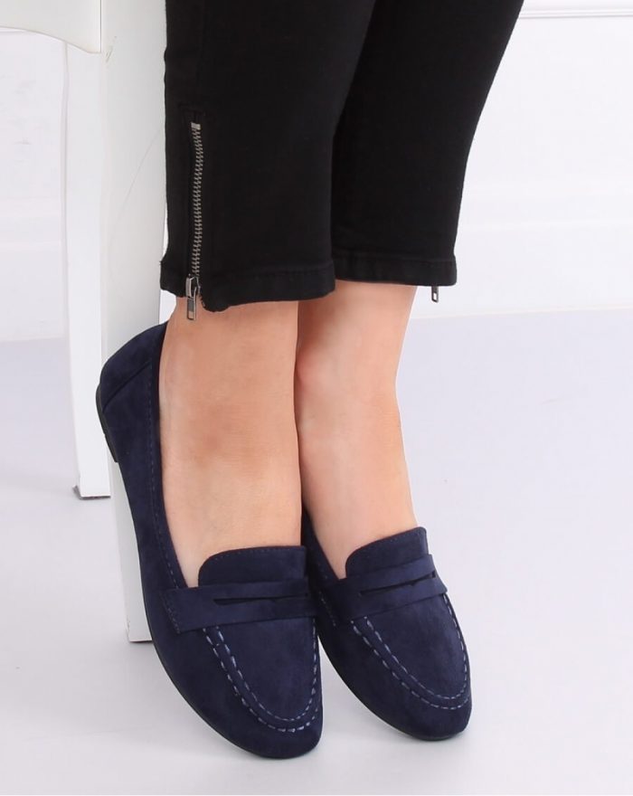 Mocasini culoarea Bleumarin 140405