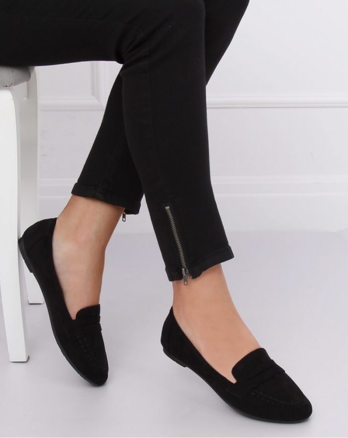 Mocasini culoarea negru 140407