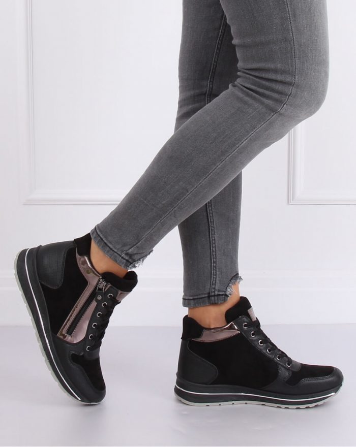 ~Buty sportowe culoarea negru 141526
