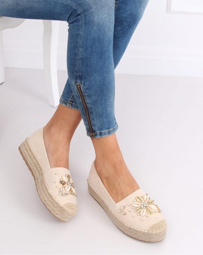 ~Espadryle culoarea bej 141530