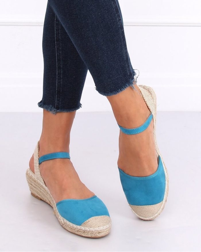 Espadrile culoarea albastru 142603