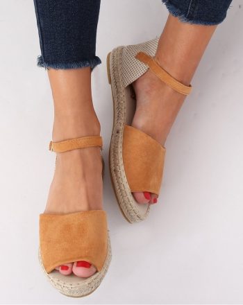 ~Espadryle culoarea maro 143079